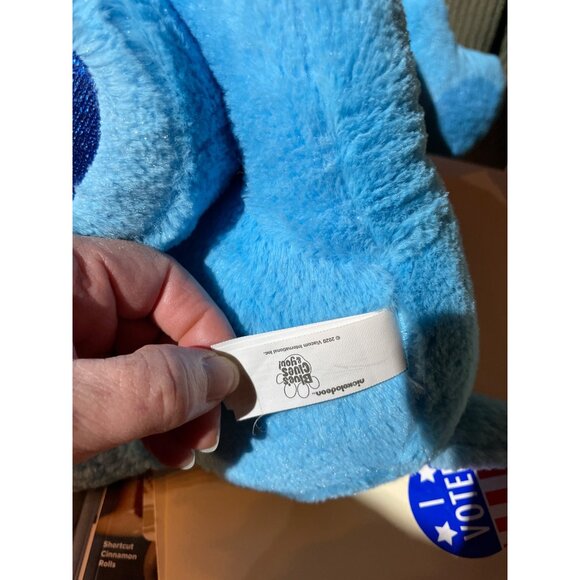 Nickelodeon 15" Big Hugs Blue Plush Stuffed Animal Toy Dog  PUppy Blues Clues - Picture 6 of 6